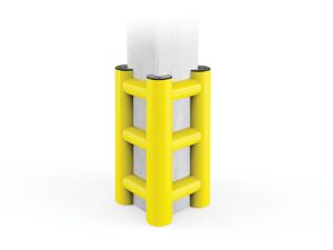 Säulenschutz Hug Tower, Höhe 1150 mm, Breite 700 mm, inkl. Befestigungsmaterial