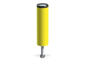 Poller ROD 120, Höhe 433 mm, Breite 120 mm, RAL 1018 hellgelb