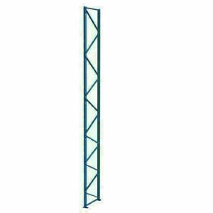 Set Ständerrahmen, Typ 1007825, Höhe 7500 mm, Tiefe 1100 mm, capriblau - RAL 5019
