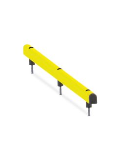 Guard Rail, Höhe 140 mm Breite 3000 mm, Barriere Ø 90 mm, inkl. Befestigungsmaterial