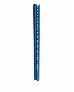 Palettenregal Stütze - 10068204050, Höhe 2500 mm, capriblau - RAL 5019