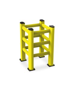 Säulenschutz Tower, Höhe 1150 mm, Breite 700 mm, inkl. Befestigungsmaterial
