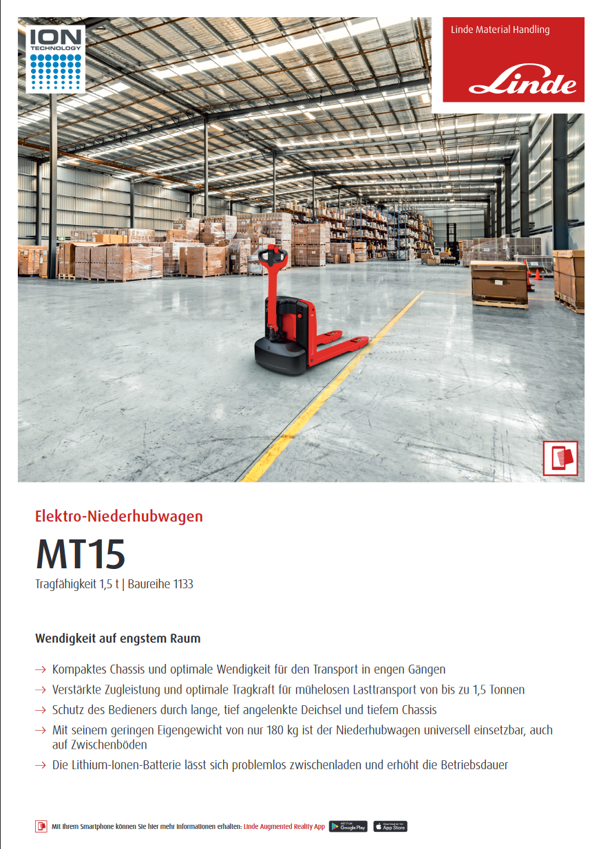 Typenblatt MT15 Typenblatt MT15